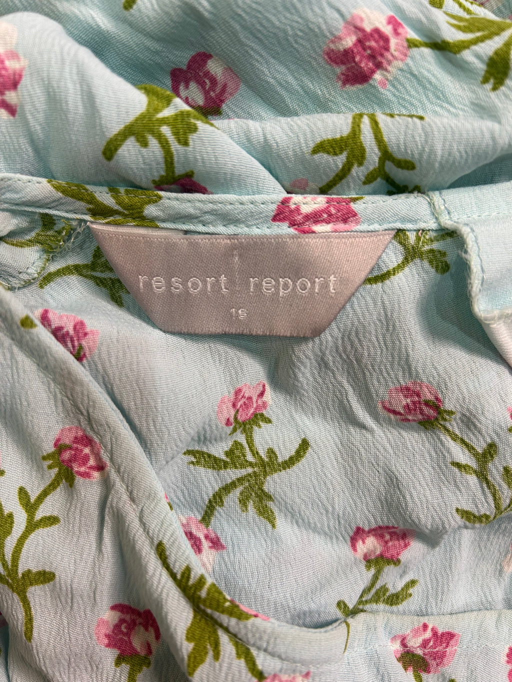 Resort report dress size 16