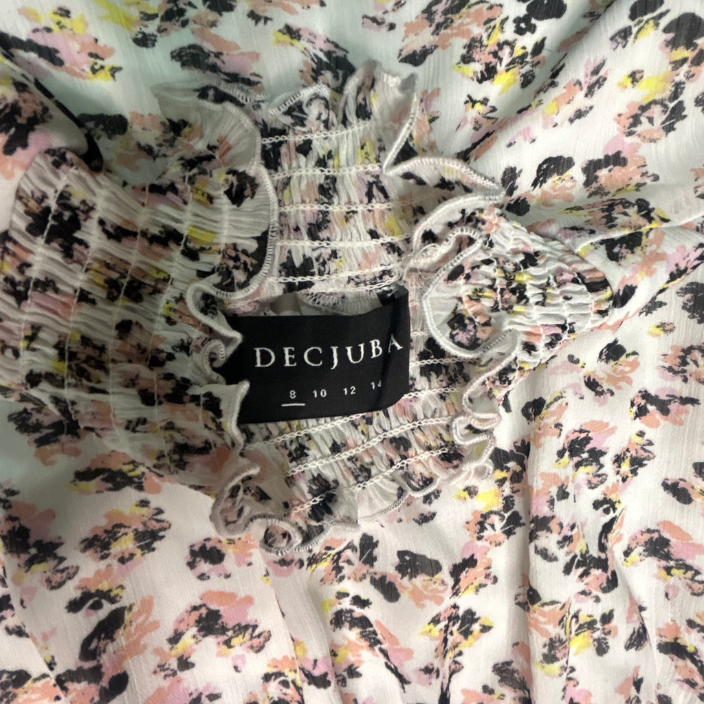 Decjuba Size 8 Floral Dress