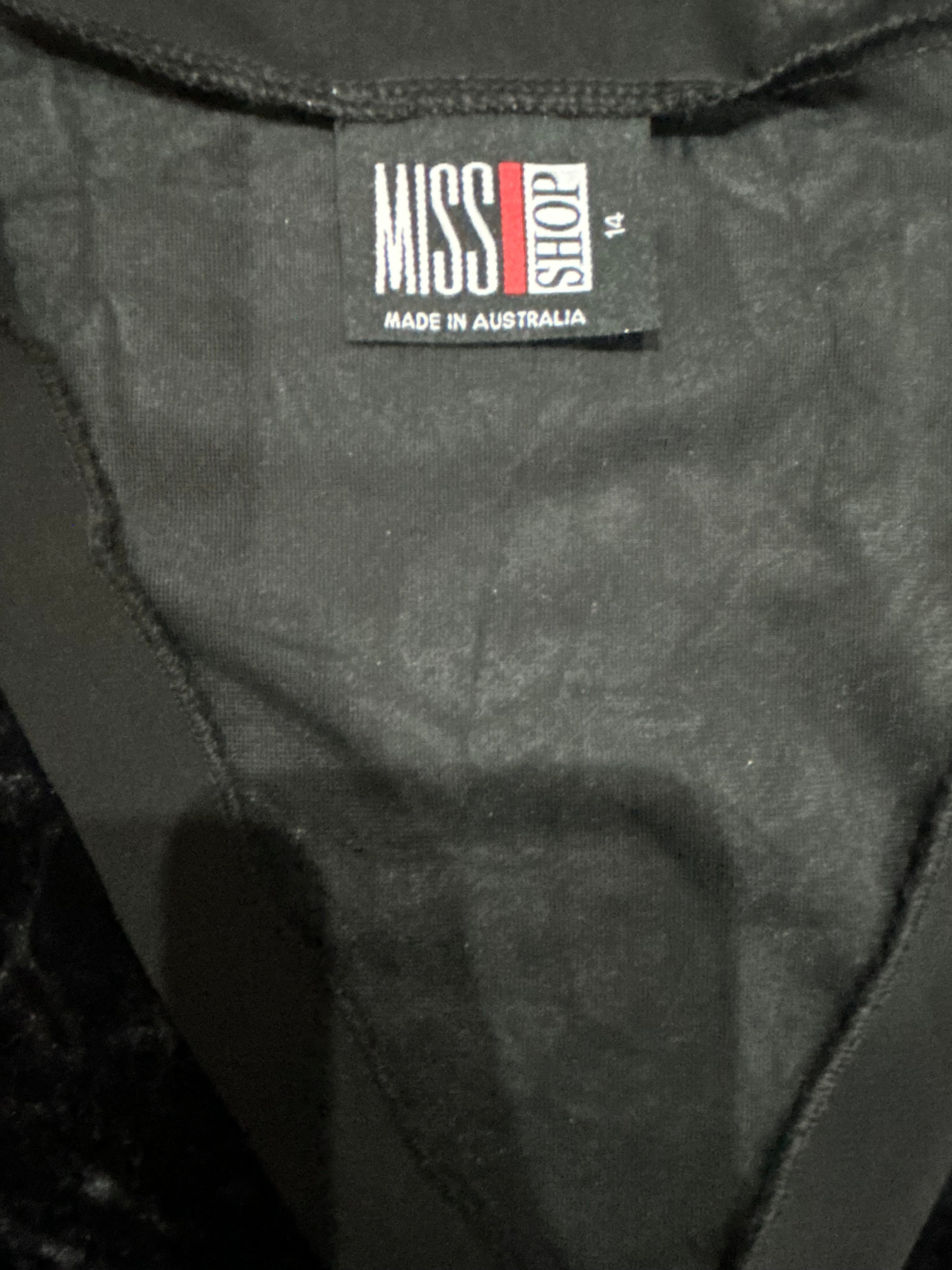 Miss Shop size 14 vintage top