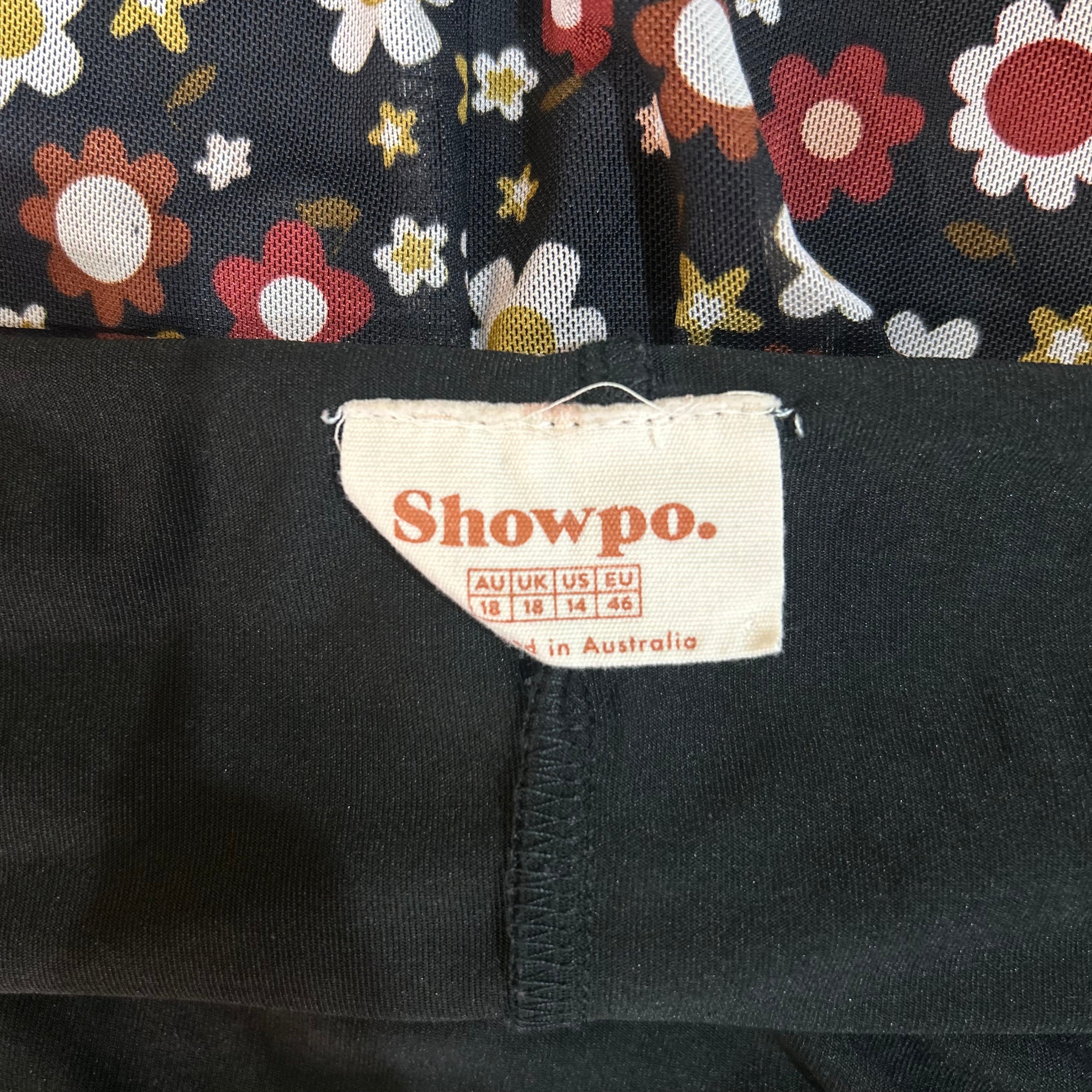 Showpo size 18 Floral Dress