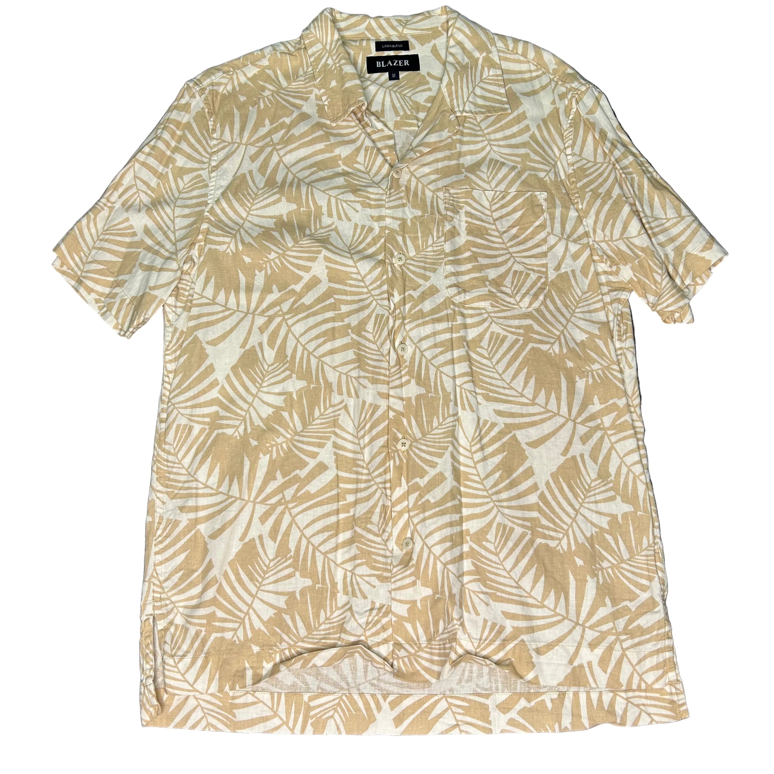 Blazer size M Laaf Print Button up Shirt