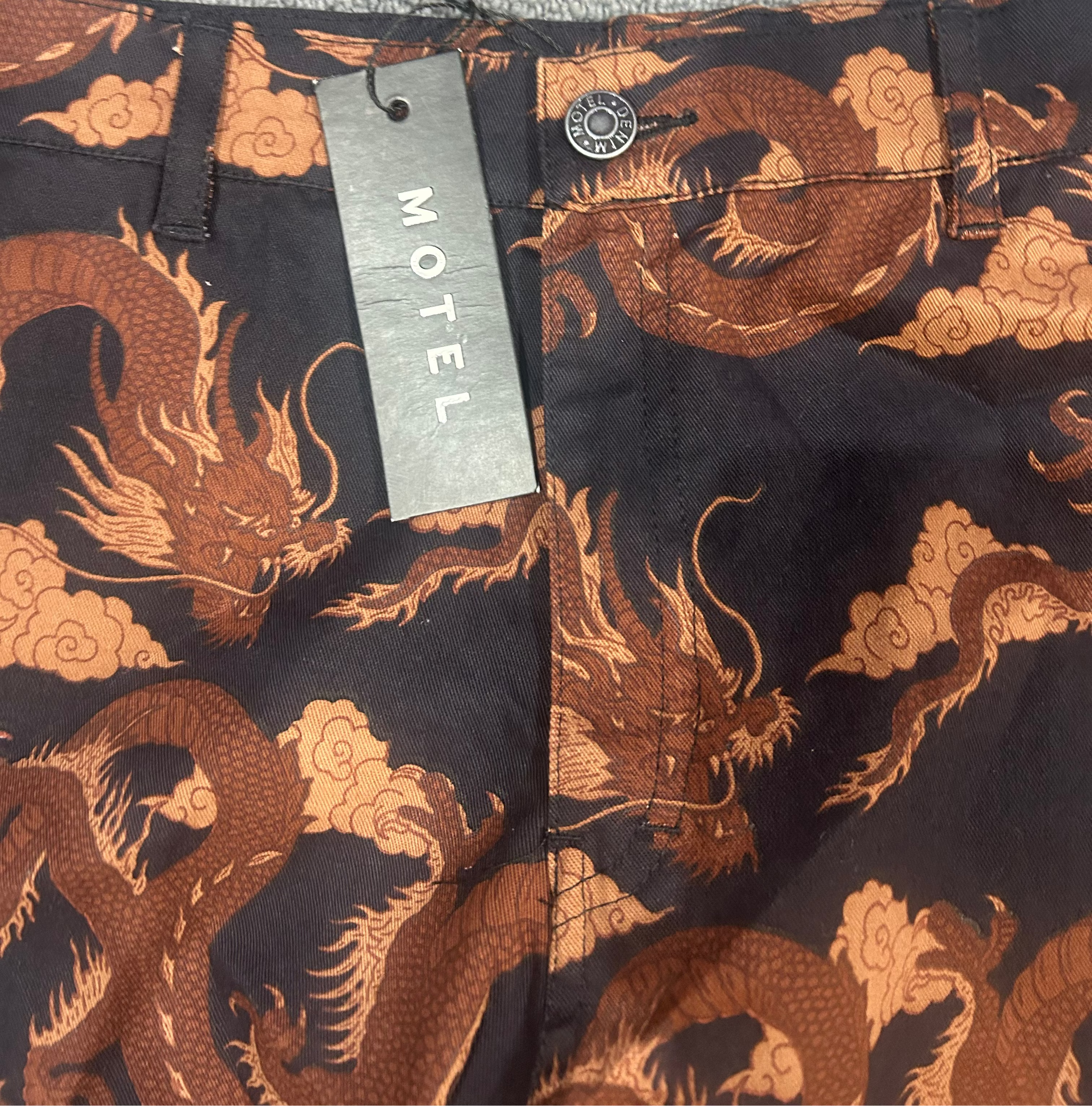 MOTEL size XS Dragon Pants