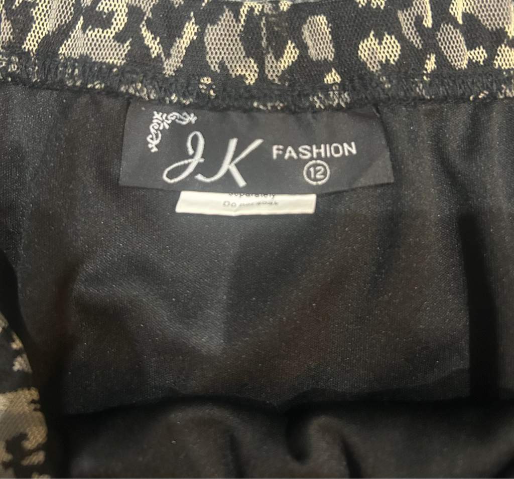 JK Fashion Vintage Size 12 Midi Skirt