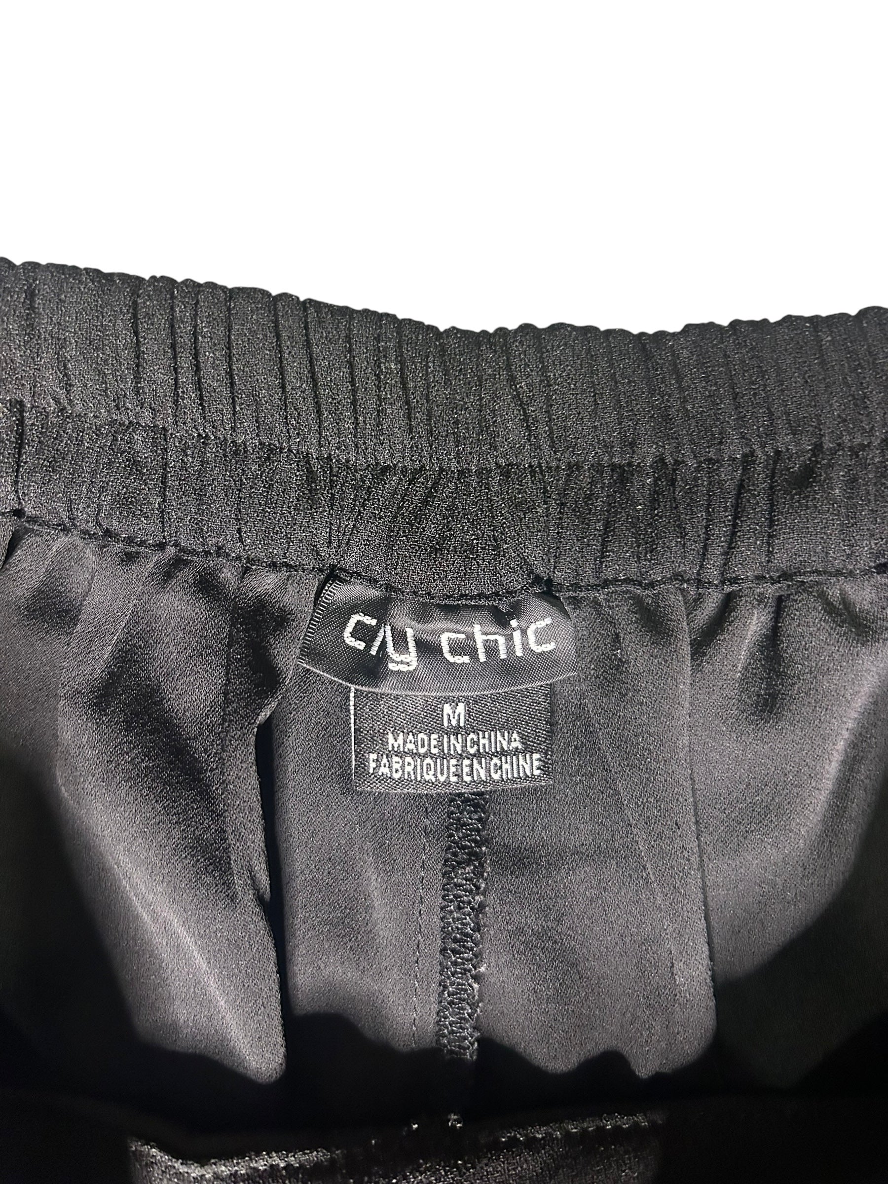 CITY CHIC size M (16) Black Pants