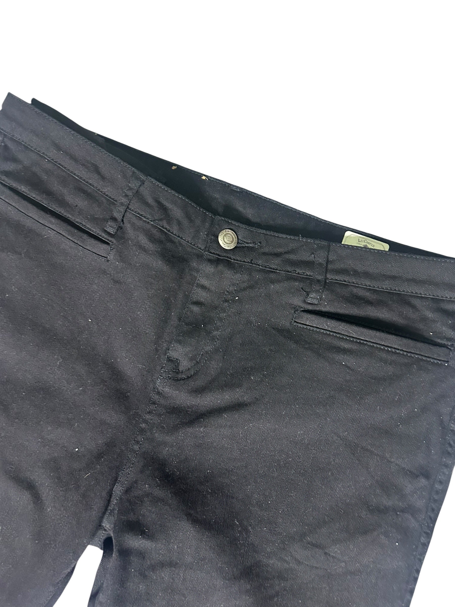 LEE COOPER size 18 Black Fit & Flare Jeans